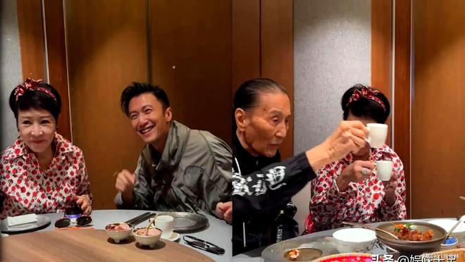 餐画面曝光 四哥谢贤精神状态成焦点开元棋牌谢霆锋45岁生日 带父母聚(图5)